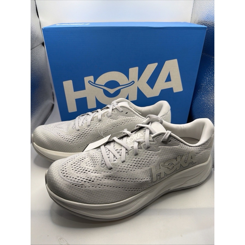 Athletic Men's HOKA Rincon 4 Running Shoes Size 10D Stardust 1155130 AUTHENTIc